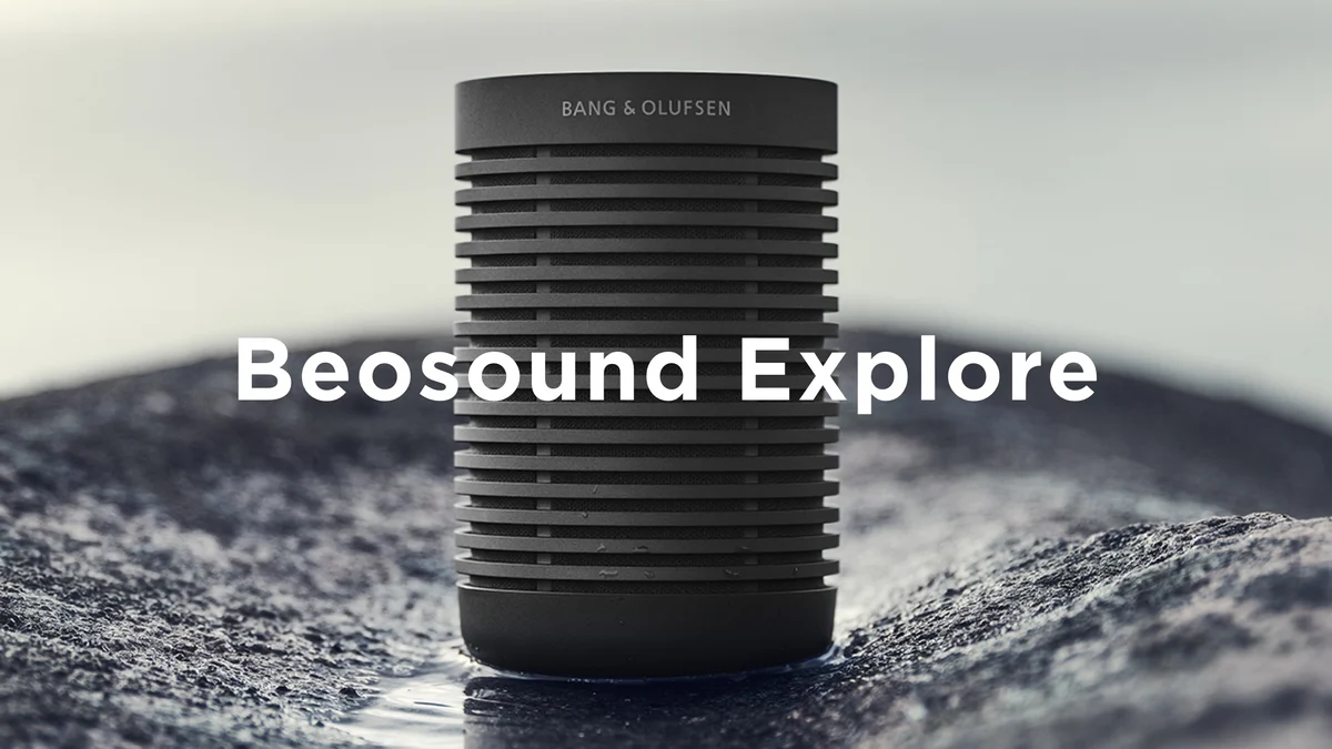 【自宅でもアウトドアでも】バング&オルフセン Beosound Exploreが凄い!【防水&頑丈】
