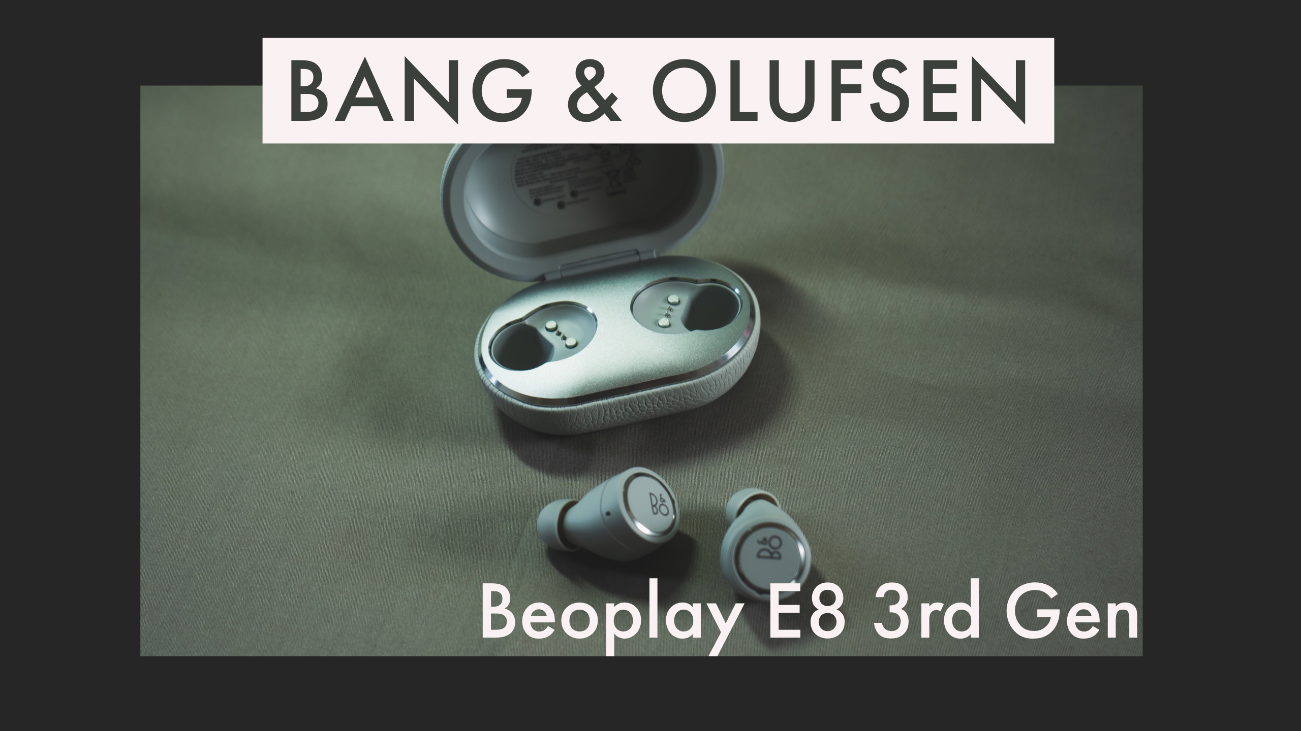 Bang&Olufsenのワイヤレスイヤホン「Beoplay E8 3rd Gen」をレビュー！口コミ・評判は？