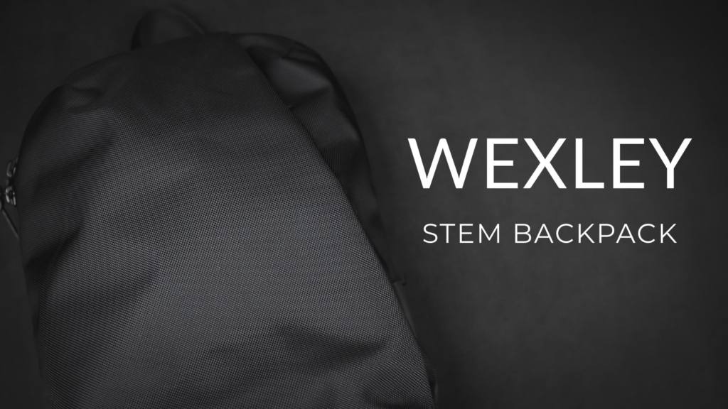【レビュー】WEXLEY(ウェクスレイ) STEM BACKPACK 暮らしにフィットしたミニマルバックパック