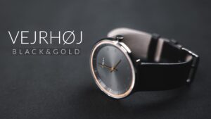 【レビュー】VEJRHØJ（ヴェアホイ） BLACK & GOLD 北欧のミニマルさと温かさ インテリアのような腕時計