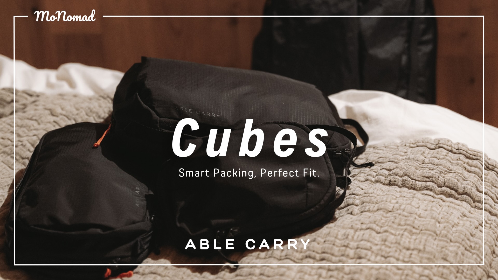 快適グッズ・旅行小物 Able carry Cube Set Black CubeSet_RipstopBlack_1200x1200