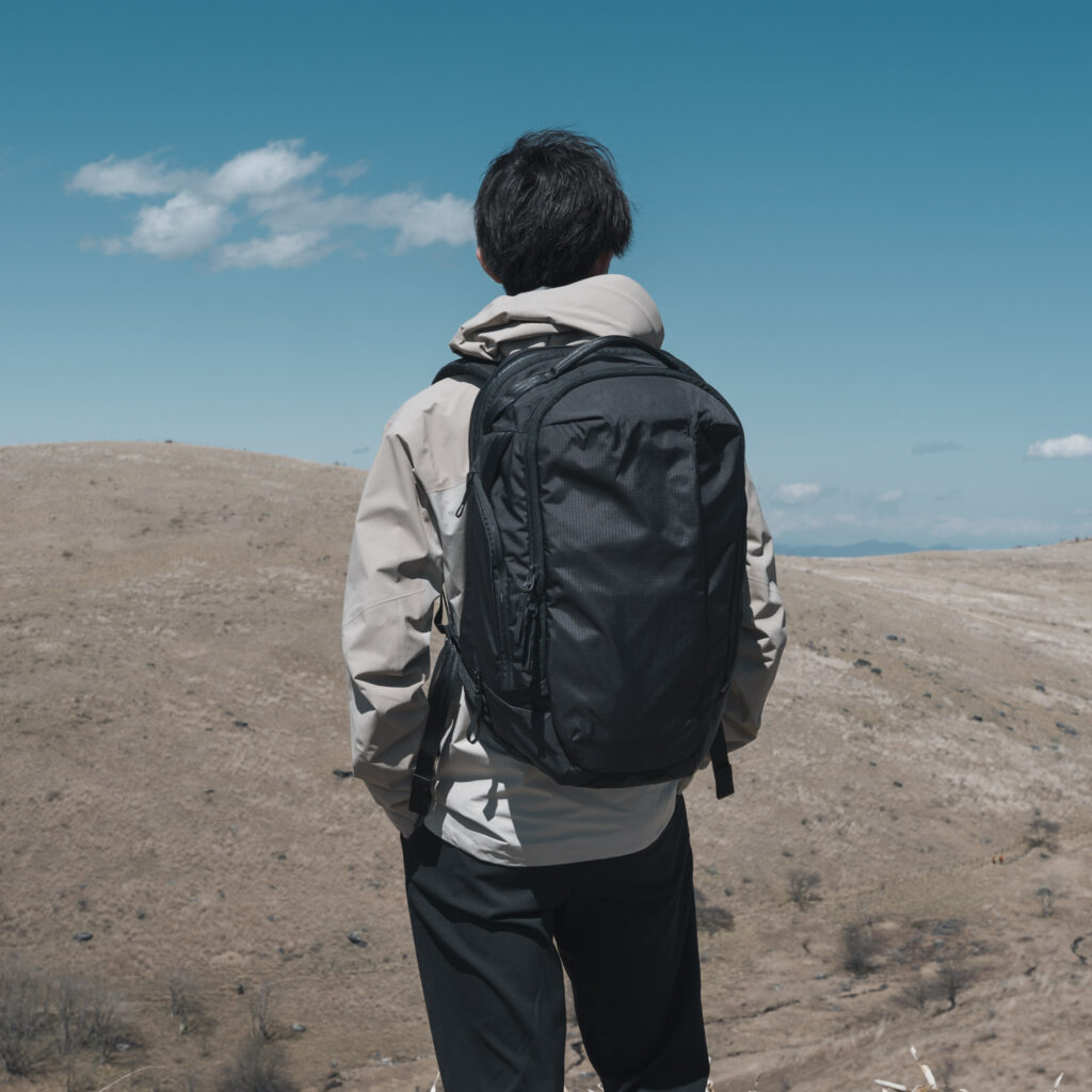 ABLE CARRY Max Backpack 2025|着用感(Cordura Ripstop)