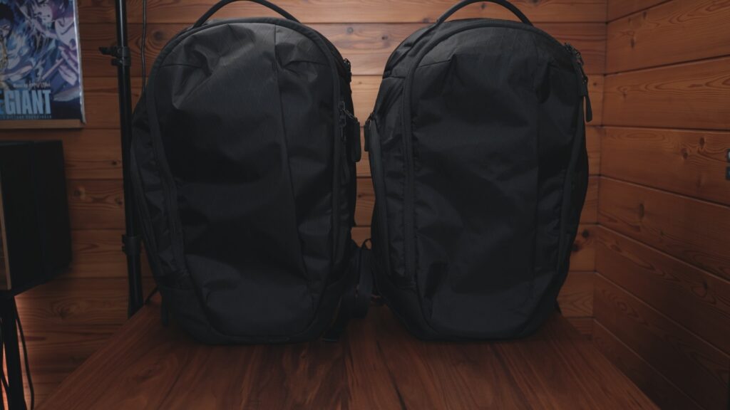 ABLE CARRY Max Backpack 2025|外観・スペック比較(X-Pac)