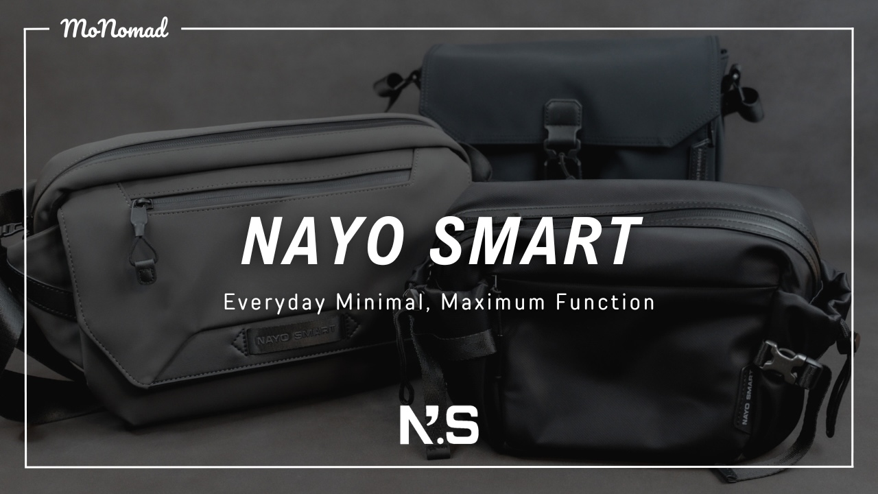 新興ブランド】NAYO SMARTのスリングバッグ3種を一挙レビュー！UL1