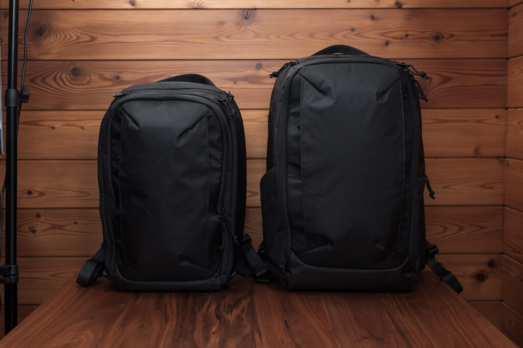 MNL CITY PACK LITE｜外観比較（X-Pac）