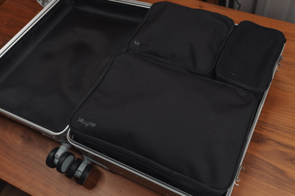 Magne Suitcase｜Magne pouchがシンデレラフィット