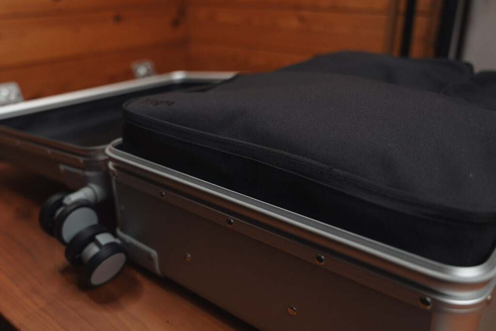 Magne Suitcase｜Magne pouchがシンデレラフィット