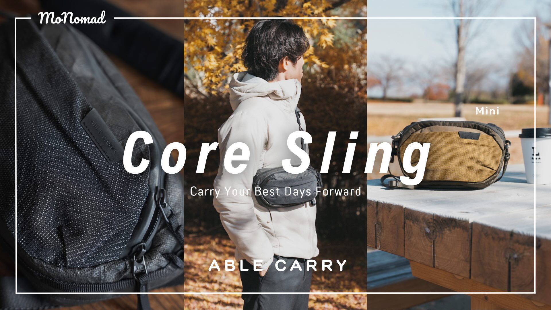 Core Sling Mini Able Carry スリングバッグ Core Sling Mini – Able Carry (JP)