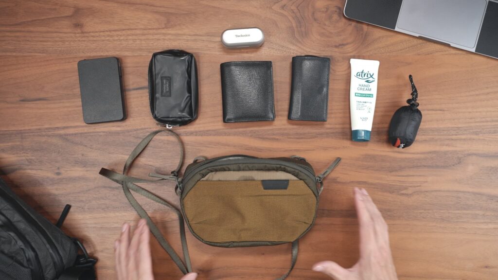 Core Sling Mini｜収納イメージ